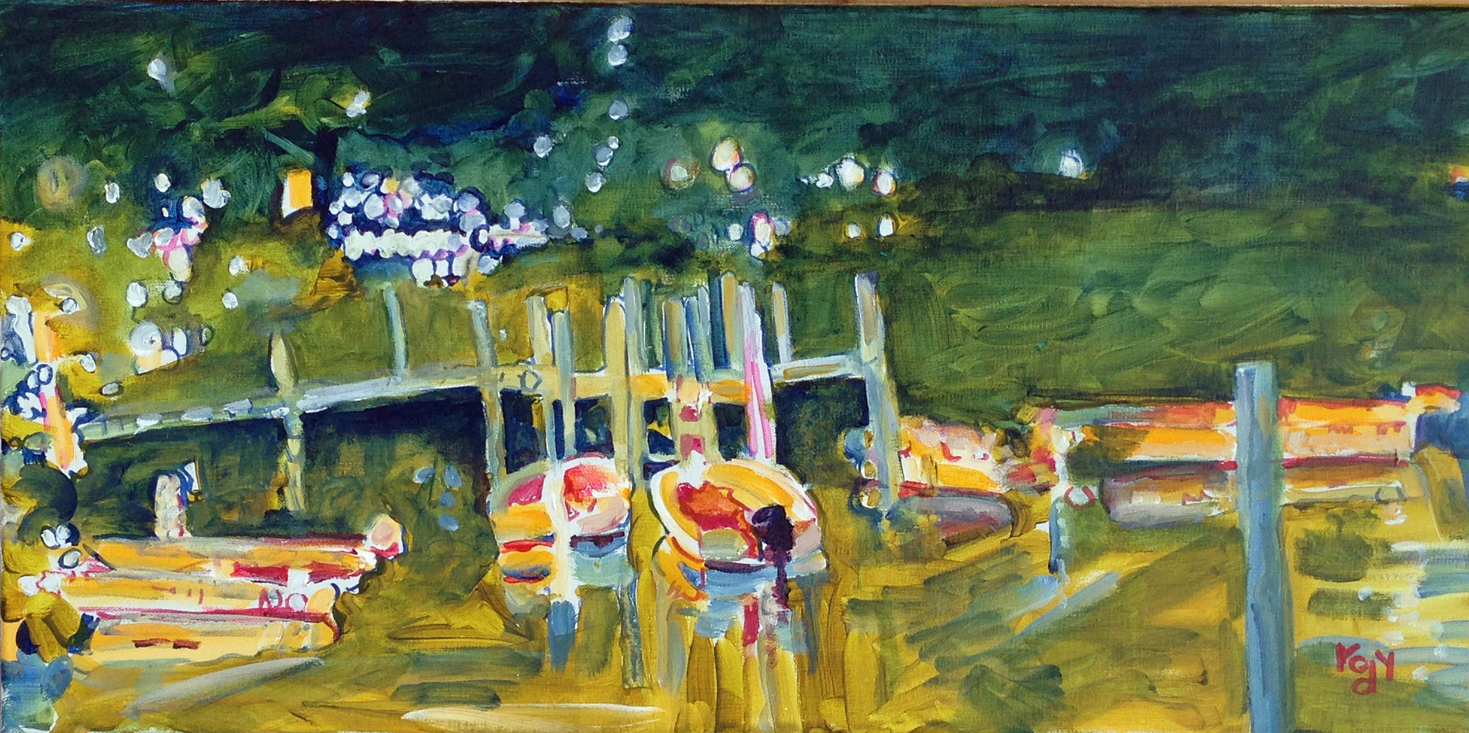 Night View from Captain Jack's