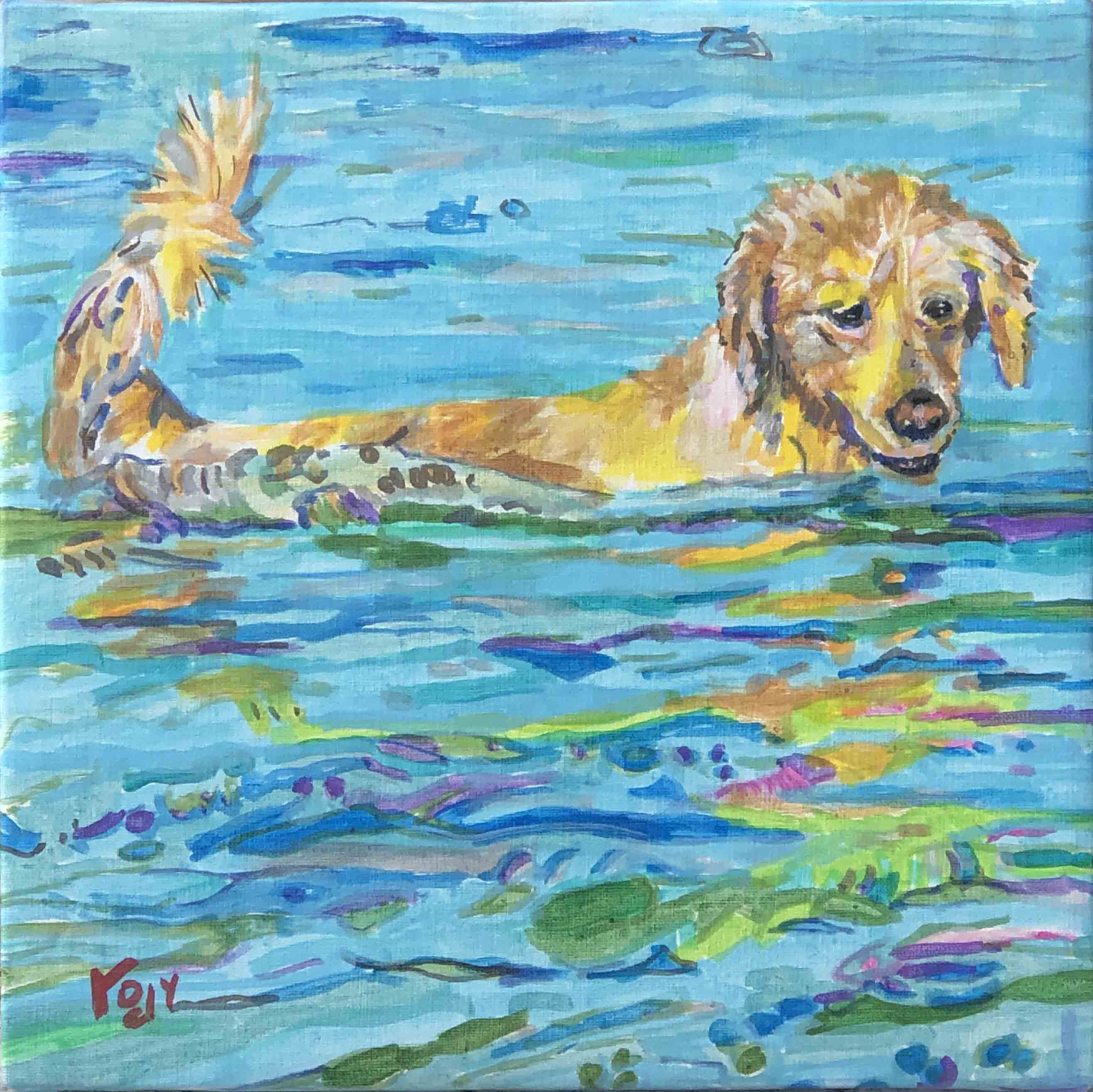 "Schooner Goes Fishing"